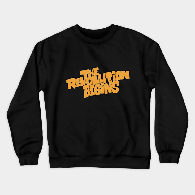 The Revolution begins -  Gil Scott-Heron's Iconic Album Unleashed Crewneck Sweatshirt by Boogosh